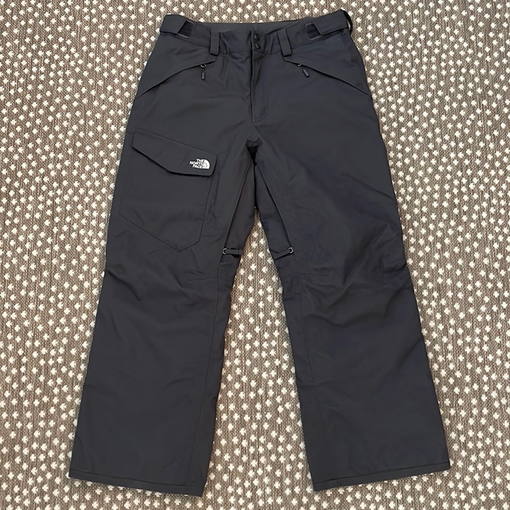 The North Face Men’s Long Pants Classic Fit Velcro & Zippered Closures Gray Sz M